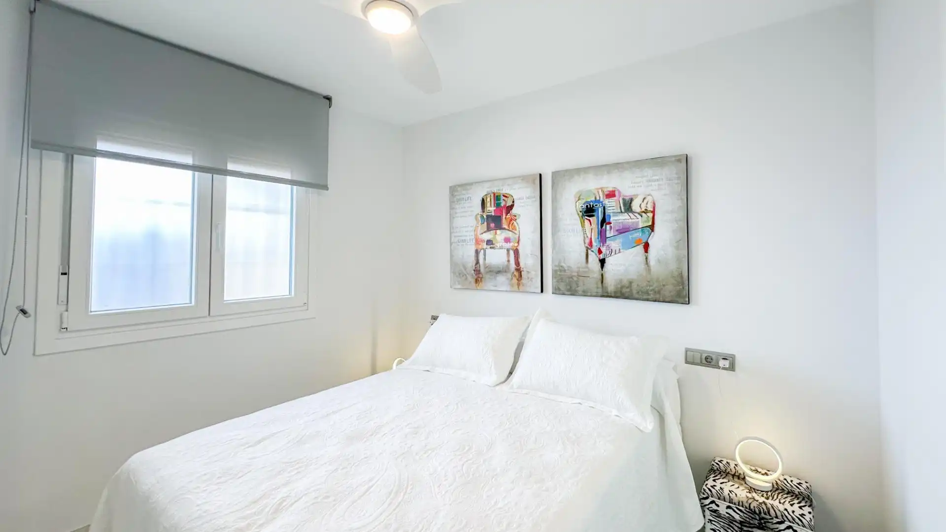 Habitación de Piso de alquiler en Málaga con Aire acondicionado, Jardín privado y Terraza