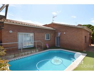 Swimming pool of House or chalet for sale in Premià de Mar  with Air Conditioner, Terrace and Swimming Pool