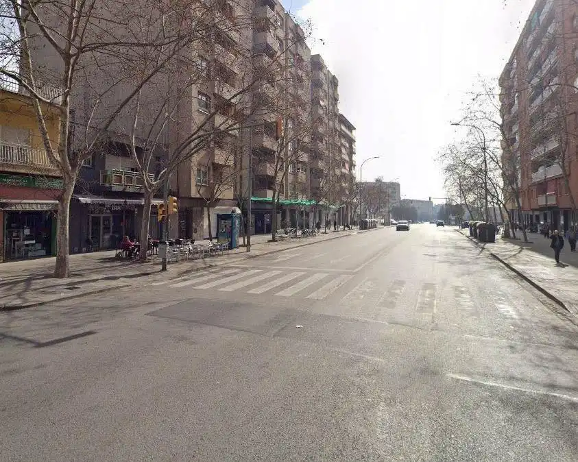 Vista exterior de Pis en venda en Sabadell amb Calefacció i Terrassa
