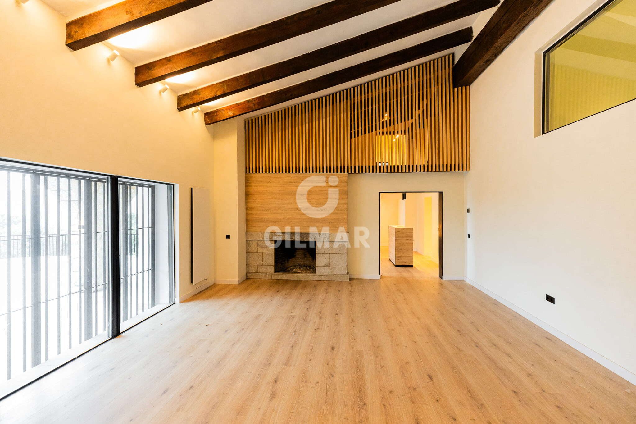 Sala d'estar de Casa o xalet en venda en Collado Villalba amb Calefacció i Jardí privat