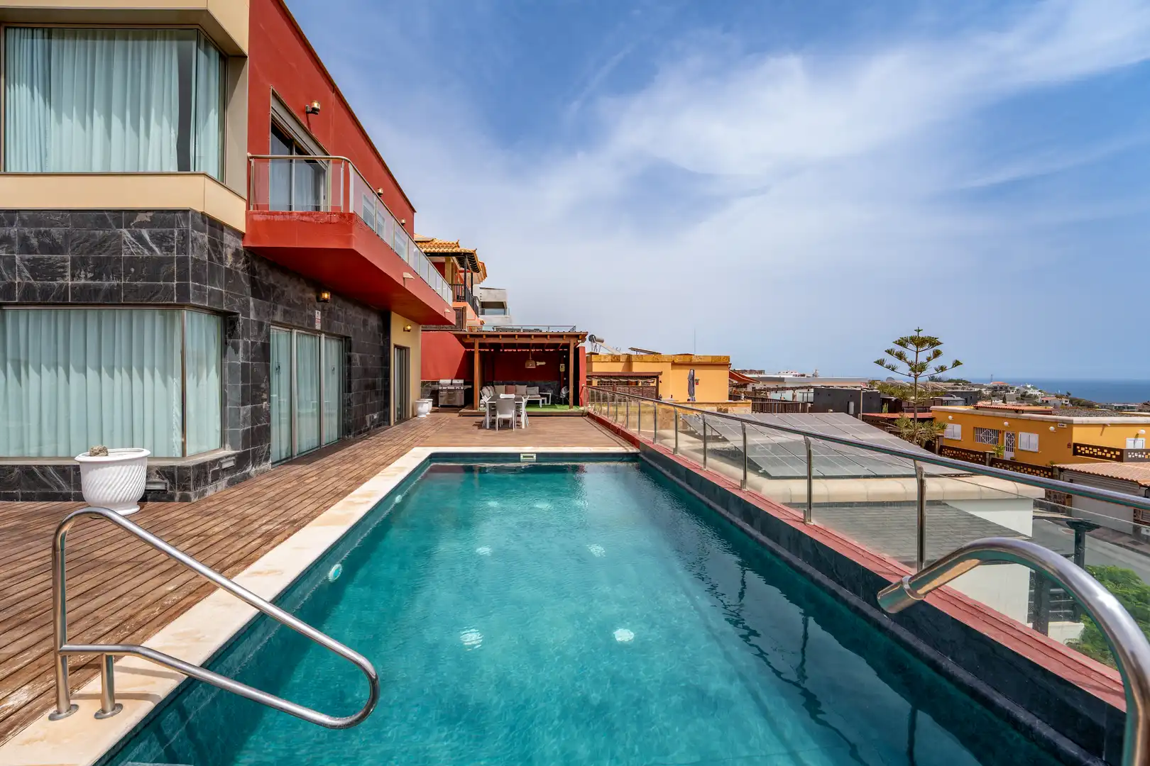 Piscina de Casa o xalet en venda en San Agustín - Bahía Feliz