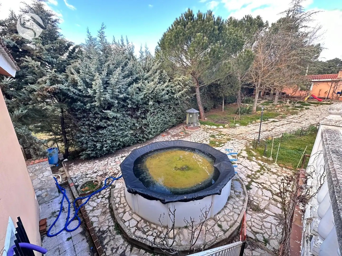 Garden of Houses for sale in Cuenca  with Heating and Swimming Pool