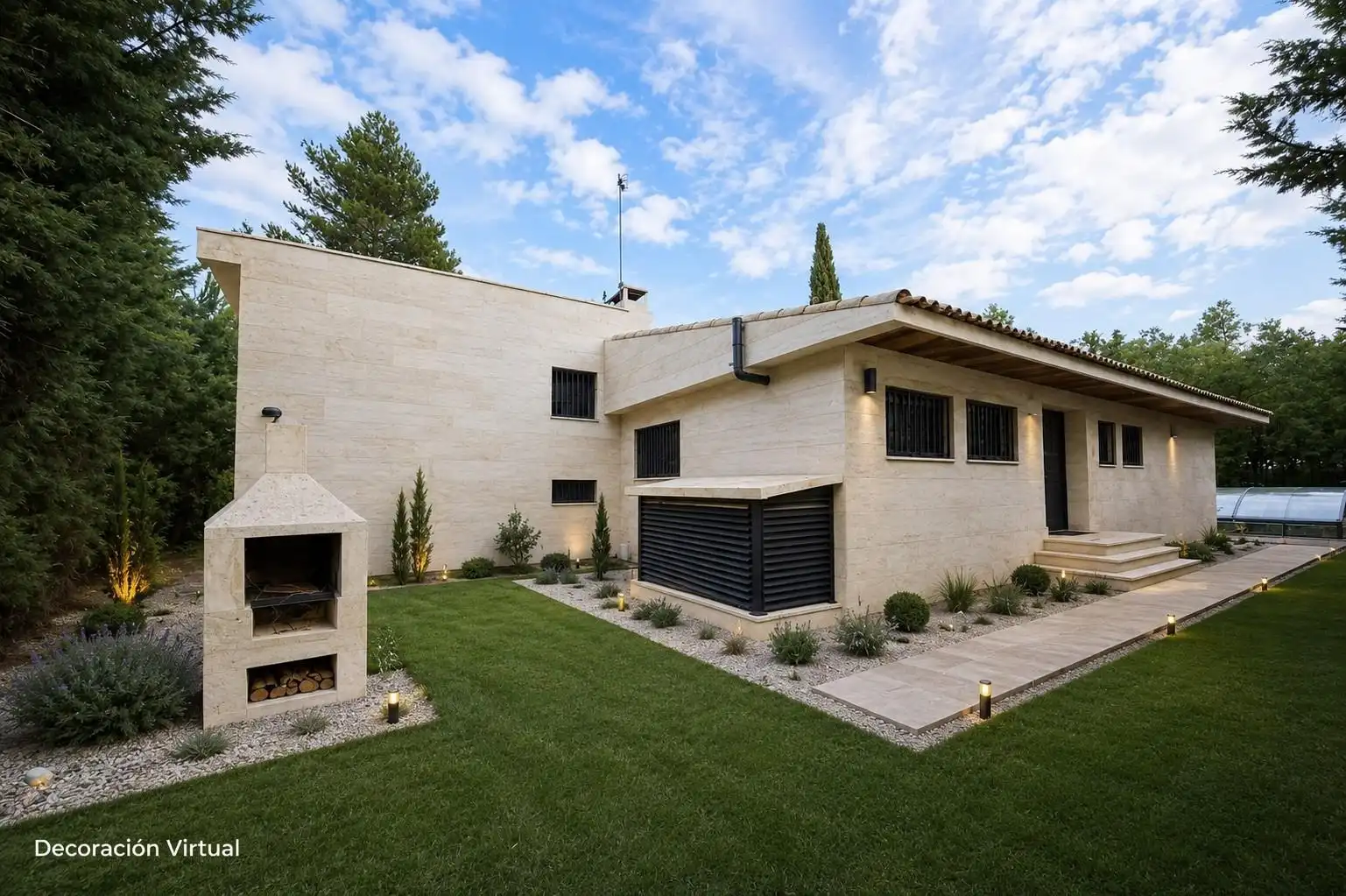 Exterior view of Houses for sale in Galapagar  with Heating, Private garden and Terrace