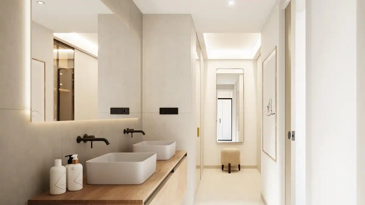 Bany de Casa o xalet en venda en Pilar de la Horadada amb Aire condicionat, Jardí privat i Terrassa