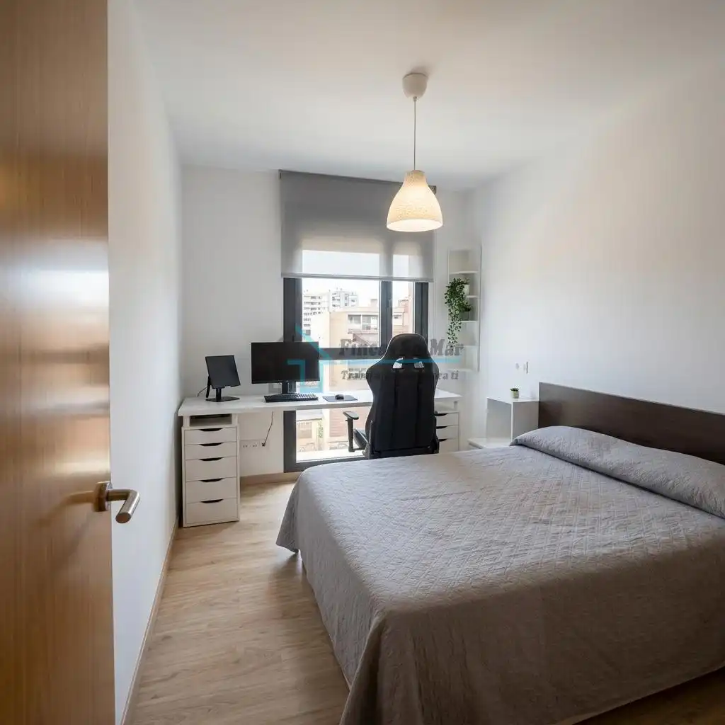 Dormitori de Apartament en venda en Castellón de la Plana / Castelló de la Plana amb Aire condicionat, Calefacció i Parquet