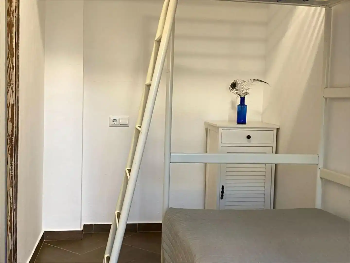 Dormitori de Casa adosada de lloguer en Sanlúcar de Barrameda amb Aire condicionat