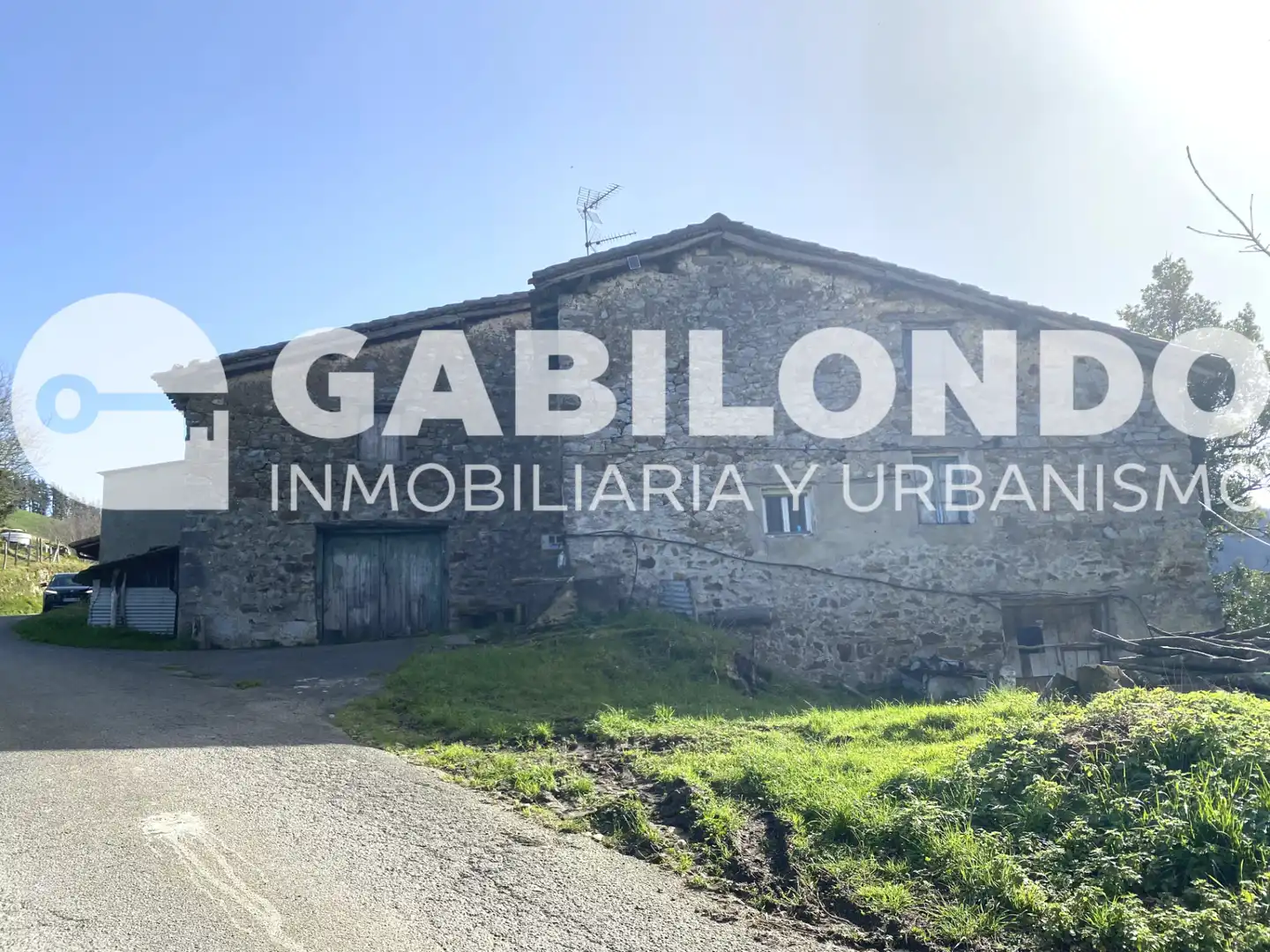 Vista exterior de Casa adosada en venta en Elgoibar con Jardín privado, Trastero y Horno