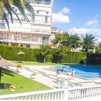 Piscina de Estudio de alquiler en Alicante / Alacant con Aire acondicionado, Amueblado y Se aceptan mascotas