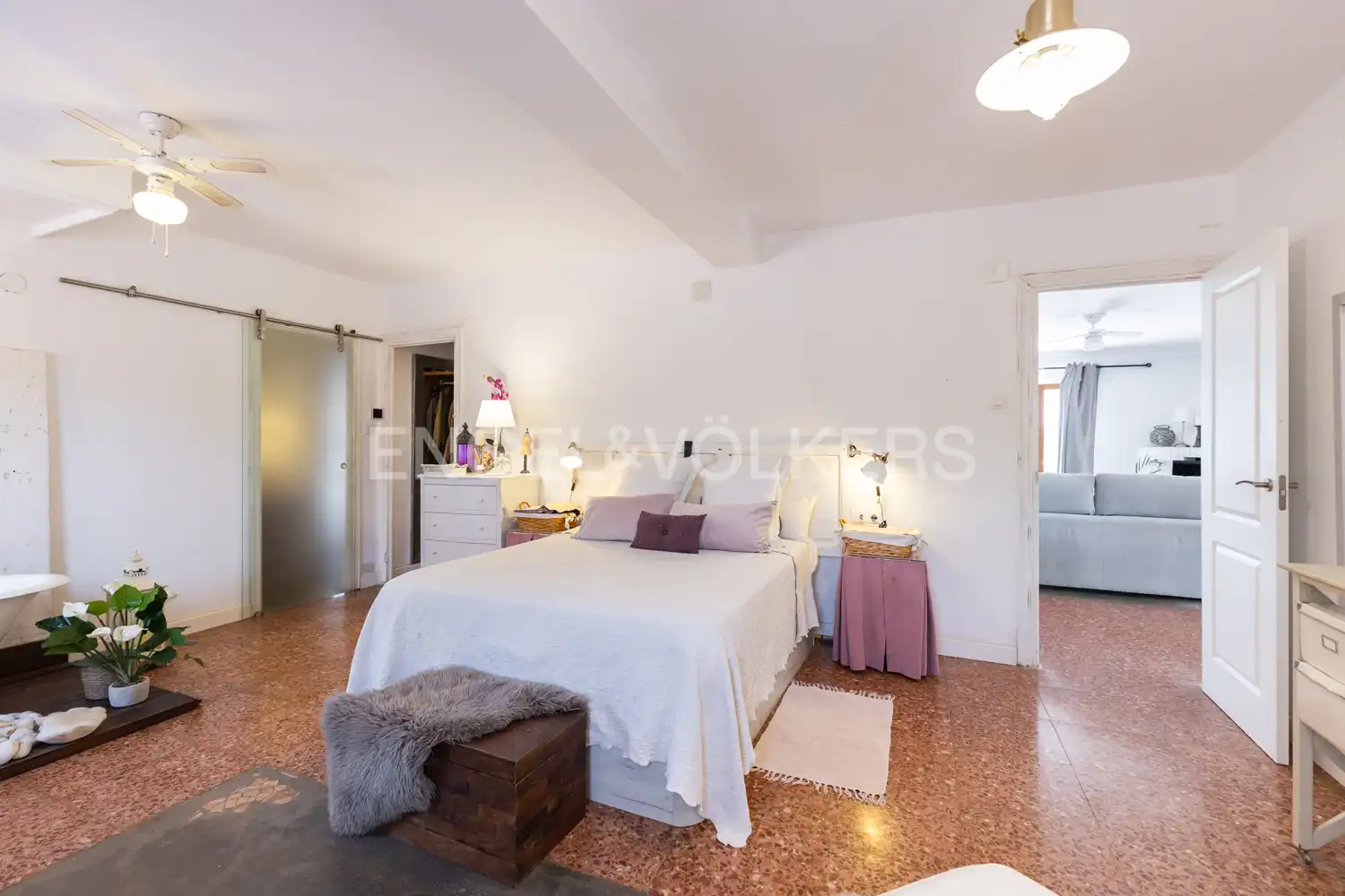 Habitación de Casa o chalet en venta en Pedralba con Aire acondicionado, Calefacción y Jardín privado