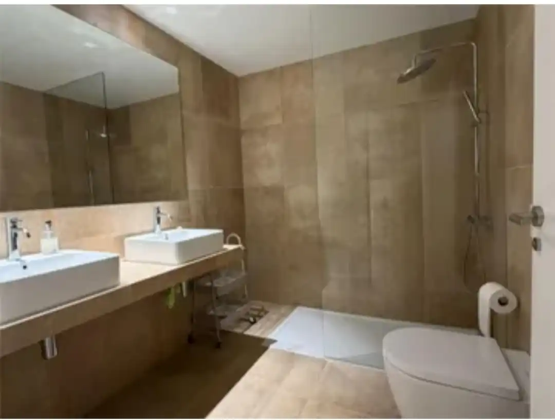 Bathroom of Apartments for rent in Begur  with Air Conditioner, Heating and Private garden