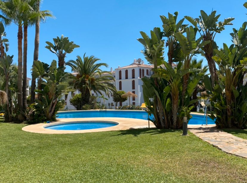 Swimming pool of Flat for sale in Mijas  with Swimming Pool