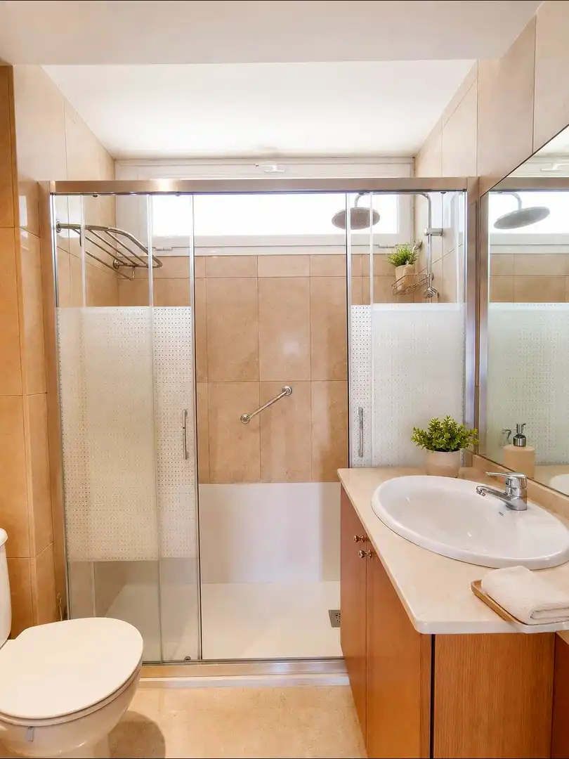 Baño de Ático de alquiler en  Palma de Mallorca con Aire acondicionado, Calefacción y Terraza