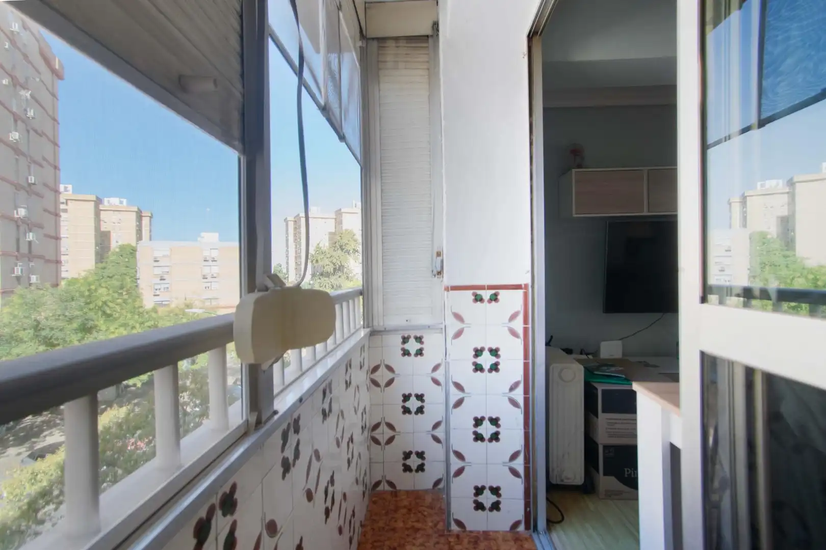 Terraza de Piso en venta en Sevilla con Balcón