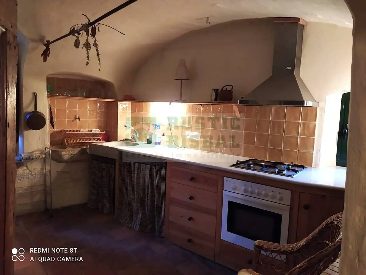Kitchen of Country homes for rent in Madremanya  with Heating, Terrace and Furnished
