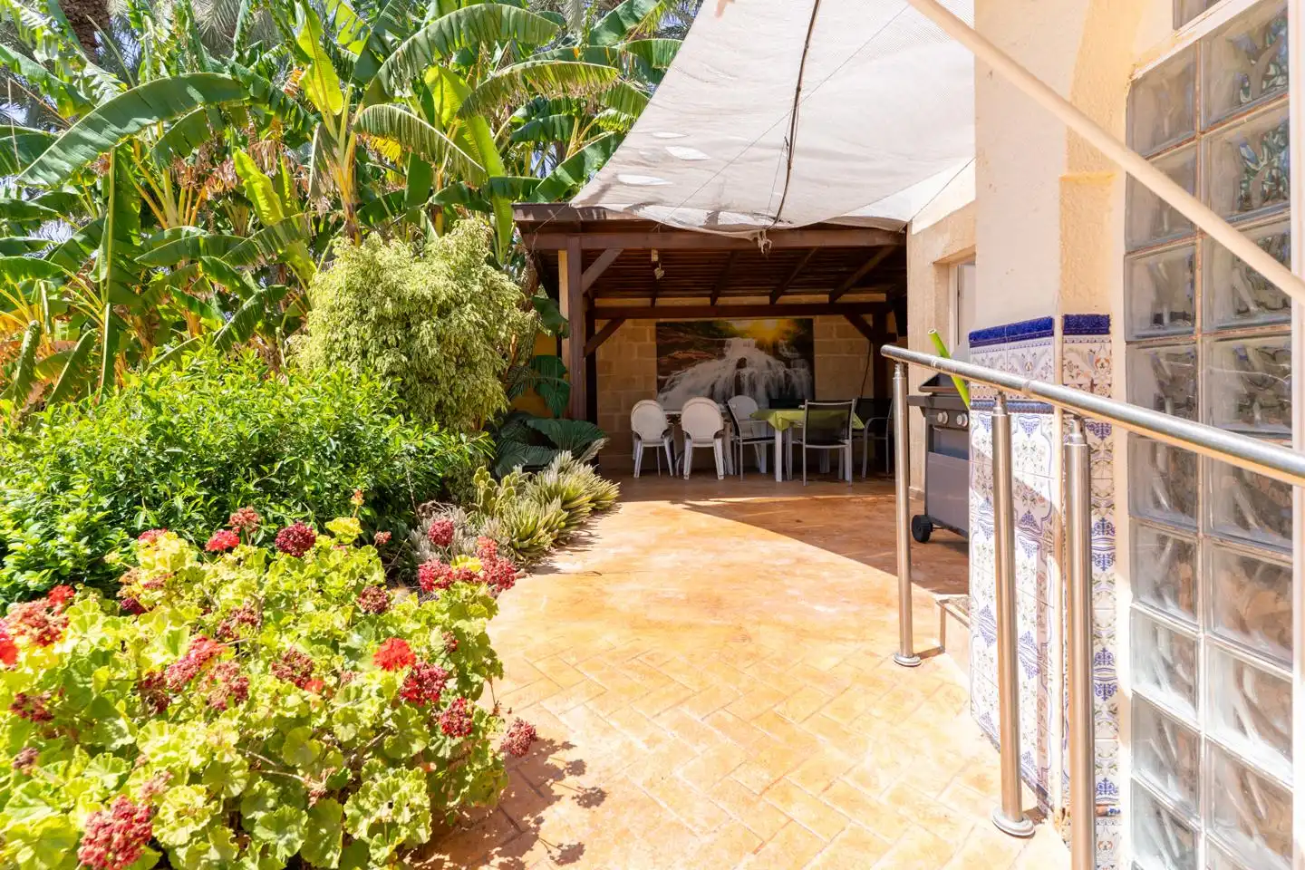 Terrace of Houses for sale in Elche / Elx  with Air Conditioner, Private garden and Terrace