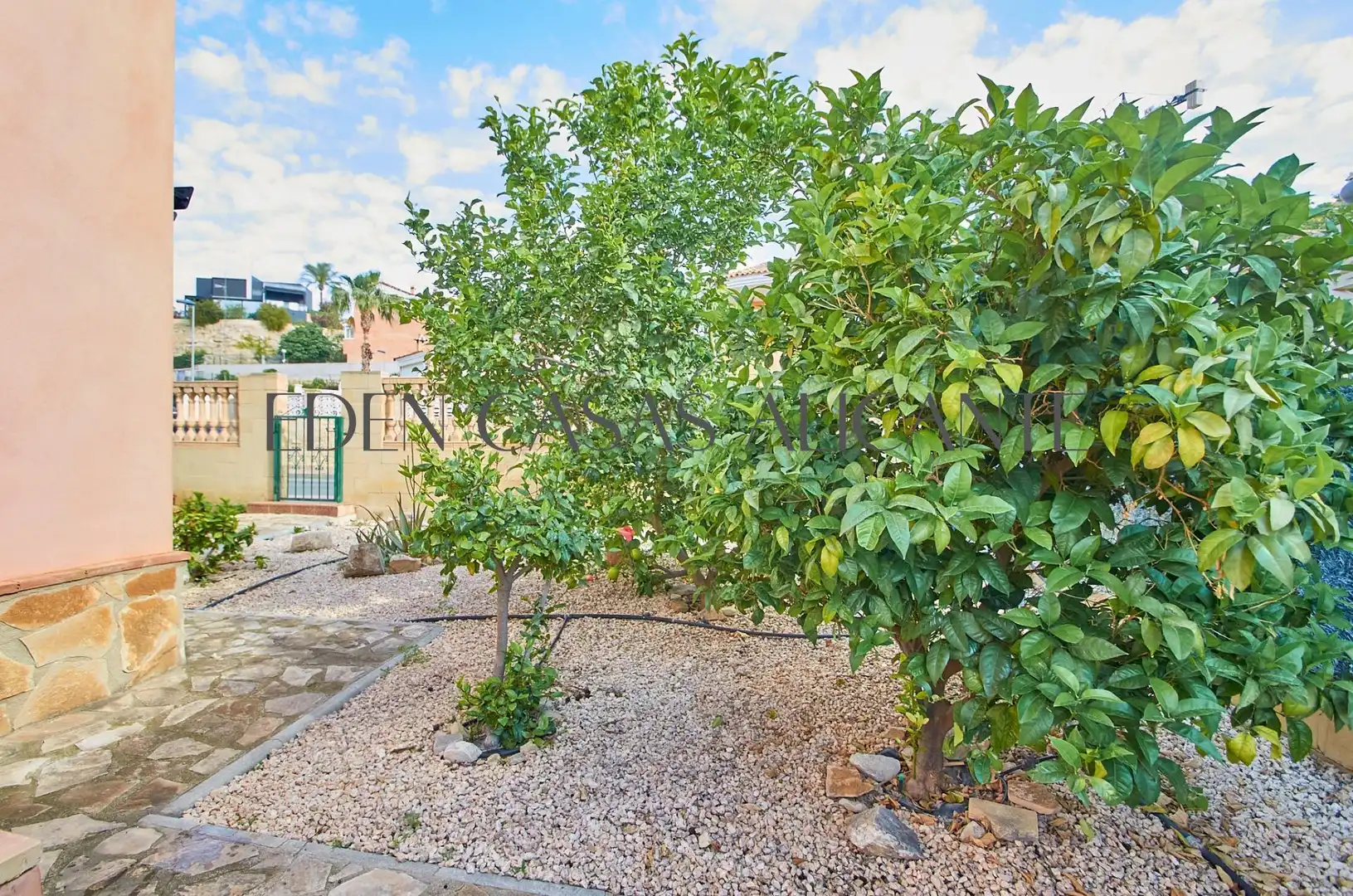 Jardí de Casa o xalet en venda en Mutxamel amb Aire condicionat, Jardí privat i Terrassa