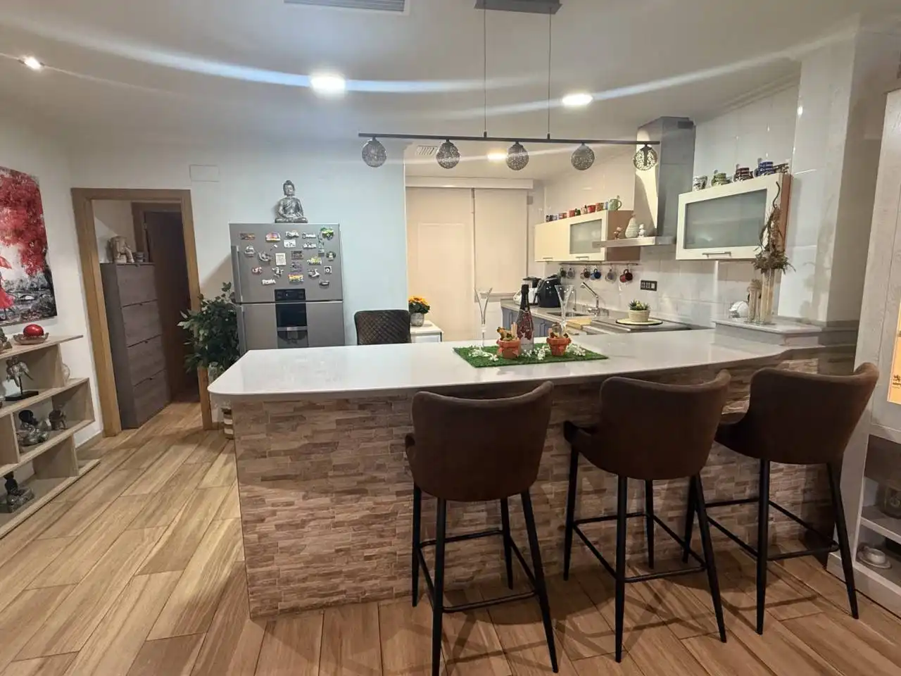 Cocina de Dúplex en venta en Elche / Elx con Aire acondicionado, Terraza y Trastero