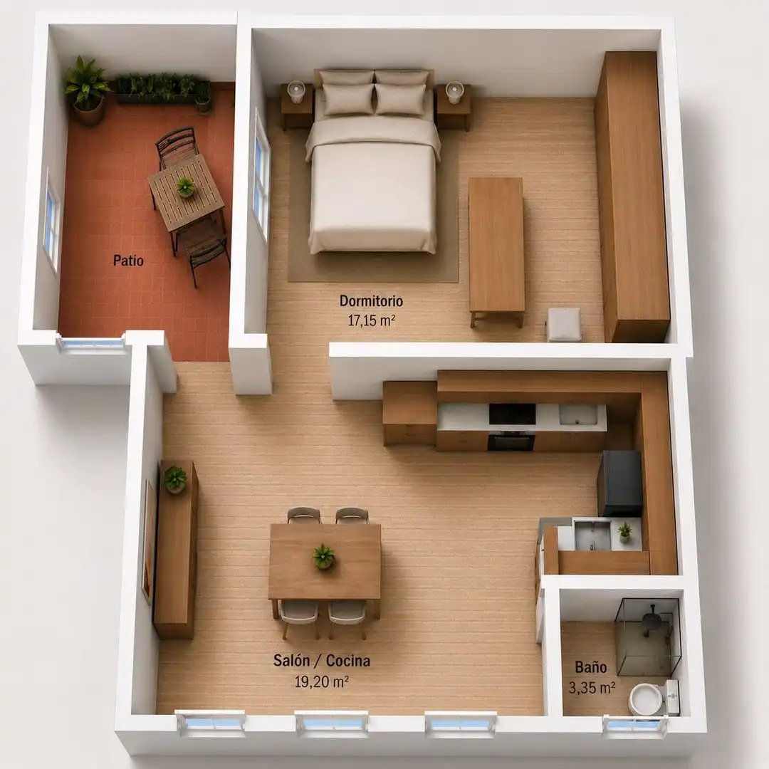 Apartament en venda en Madrid amb Aire condicionat, Calefacció i Moblat