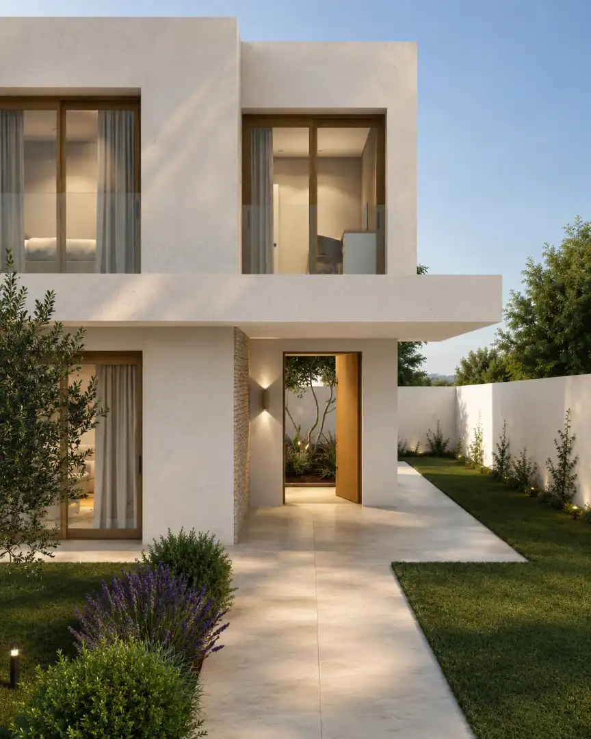 Vista exterior de Casa o xalet en venda en La Pobla de Vallbona amb Aire condicionat, Jardí privat i Terrassa