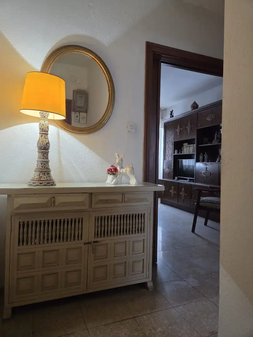 Living room of Flat for sale in Badajoz  with Furnished