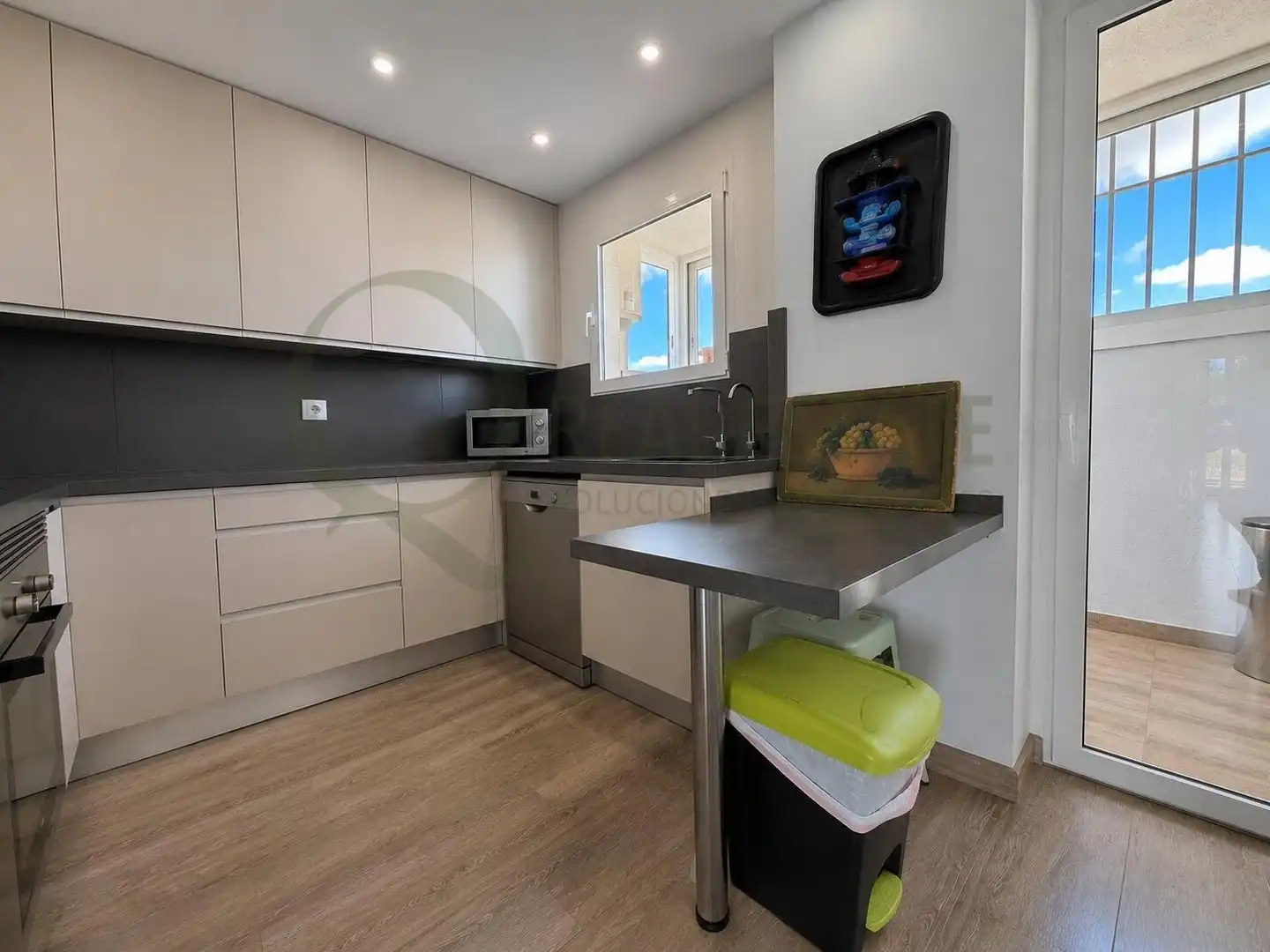 Kitchen of Flat for sale in El Campello  with Air Conditioner, Heating and Private garden