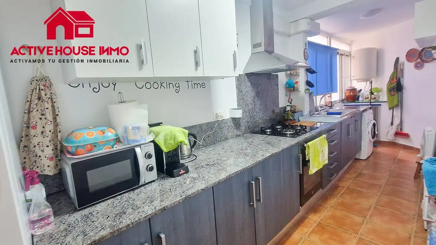 Kitchen of Flat for sale in La Ràpita  with Heating, Terrace and Storage room
