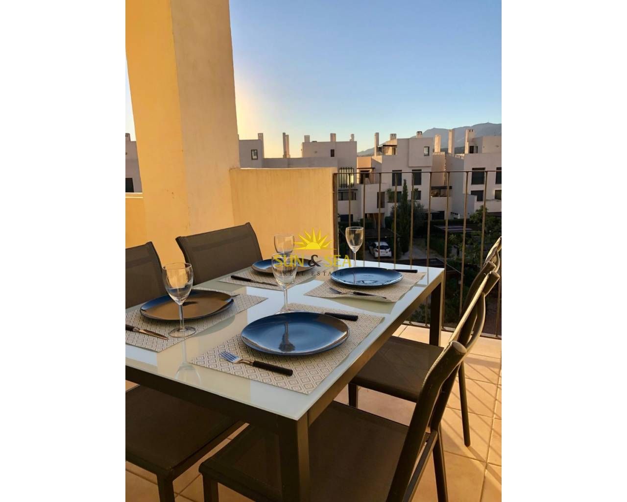 Terrace of Flat to rent in  Murcia Capital  with Air Conditioner, Heating and Terrace