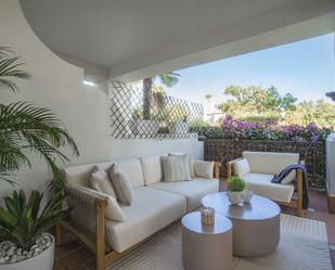 Terrassa de Planta baixa en venda en Marbella amb Aire condicionat, Terrassa i Piscina