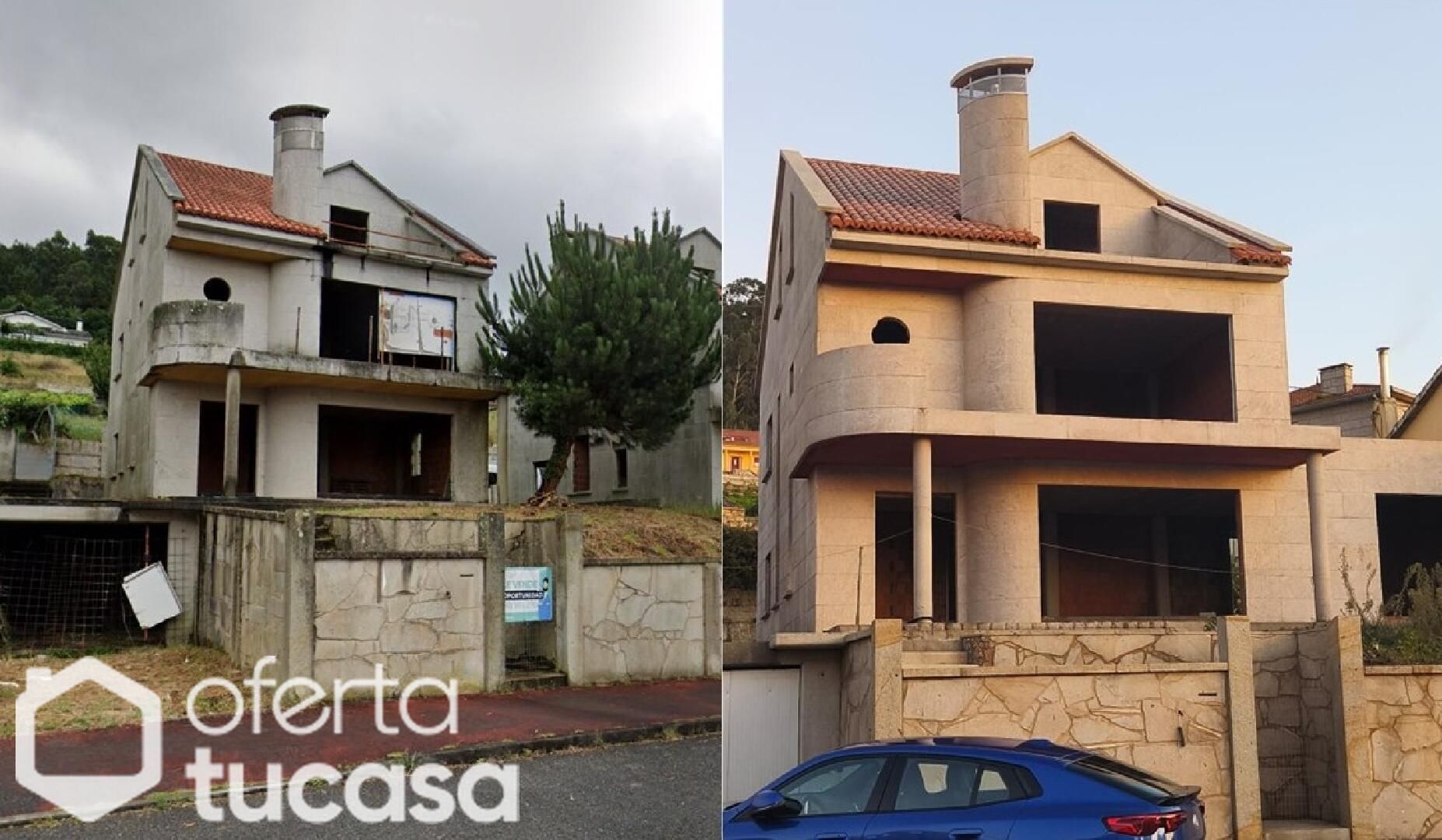 Exterior view of Duplex for sale in Vilagarcía de Arousa
