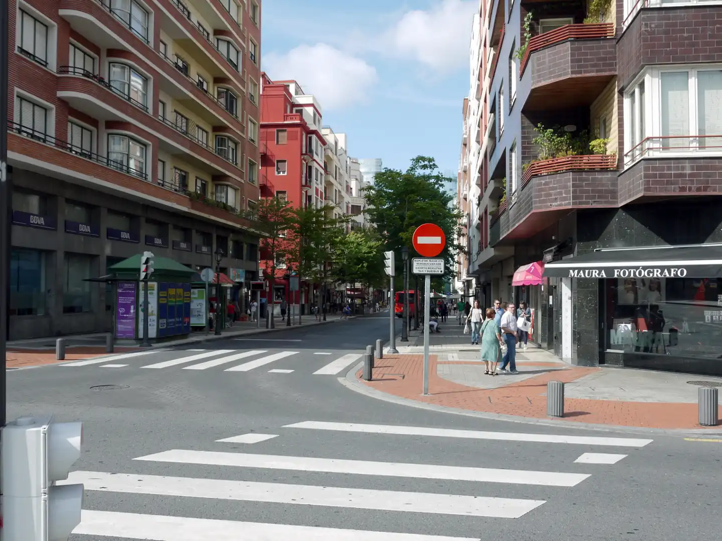 Exterior view of Apartments for sale in Bilbao   with Heating, Furnished and Washing machine