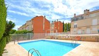 Swimming pool of Single-family semi-detached for sale in  Zaragoza Capital  with Air Conditioner and Terrace