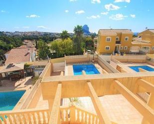 Swimming pool of House or chalet for sale in Calpe / Calp  with Air Conditioner and Swimming Pool