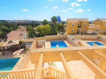 Swimming pool of House or chalet for sale in Calpe / Calp  with Air Conditioner and Swimming Pool