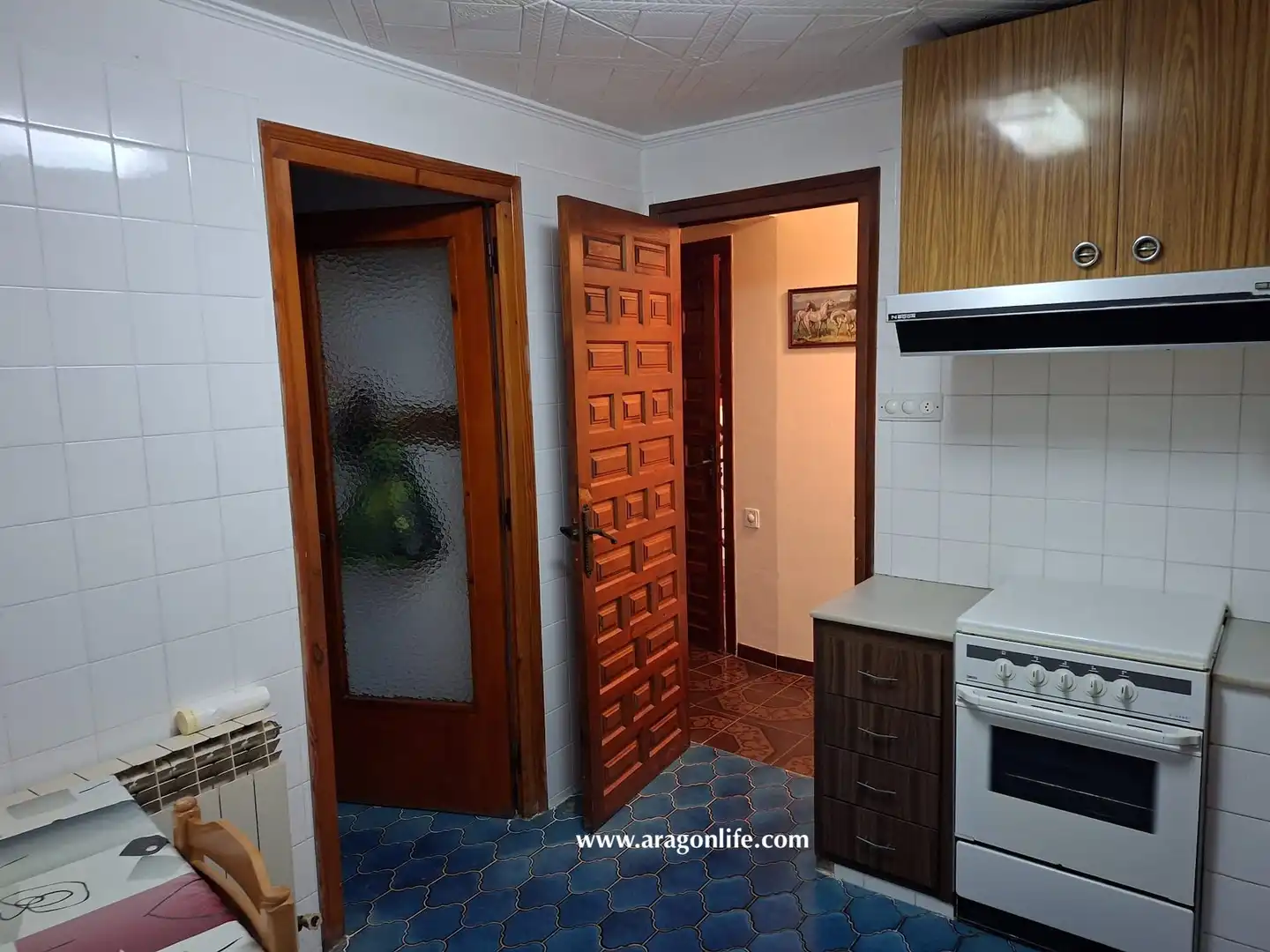 Kitchen of Houses for sale in Maella  with Heating, Furnished and Oven