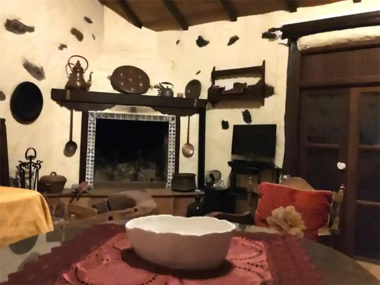 Dining room of Country homes for sale in El Tanque  with Air Conditioner and Swimming Pool