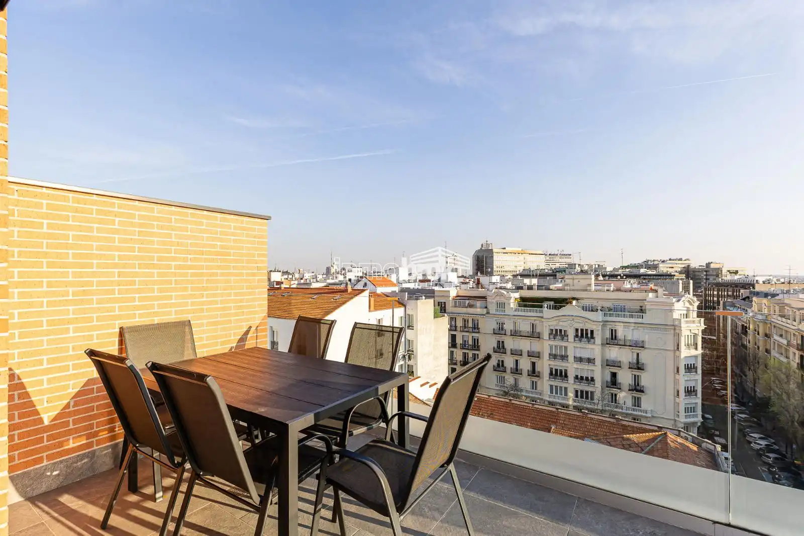 Terraza de Ático de alquiler en Madrid con Aire acondicionado, Calefacción y Terraza