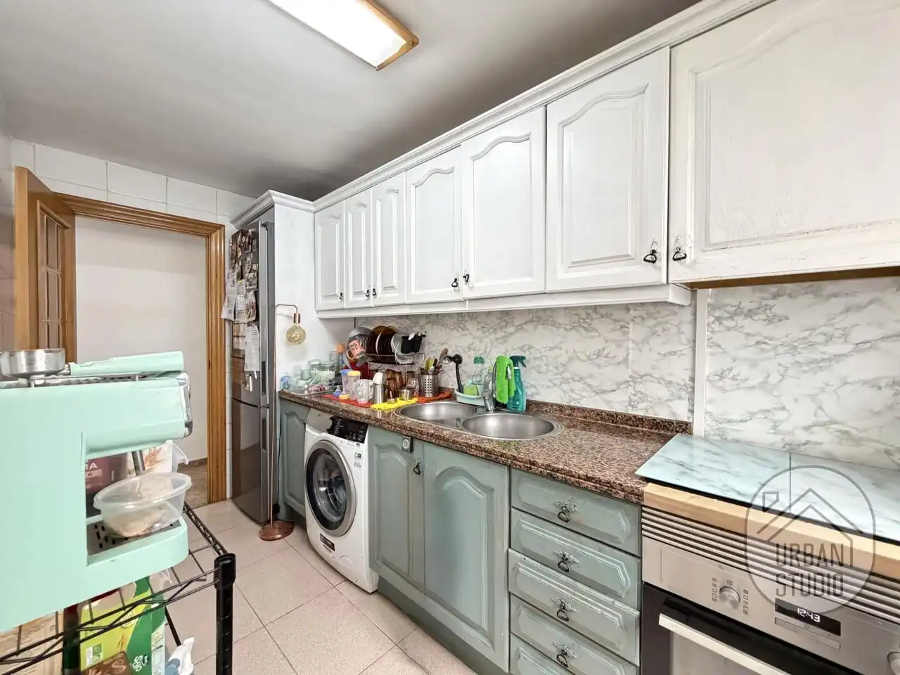 Cocina de Piso en venta en Alicante / Alacant con Terraza