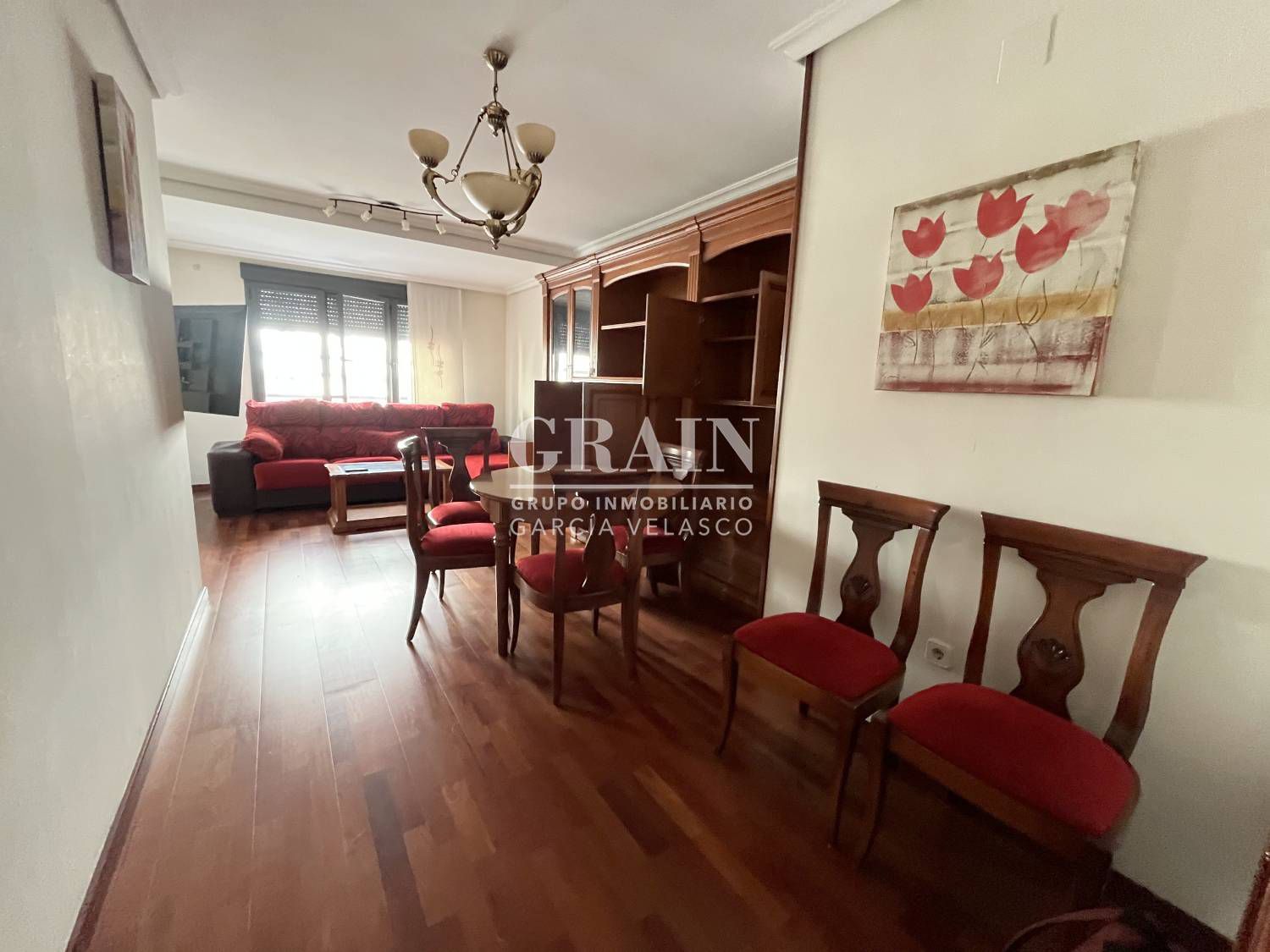 Sala d'estar de Pis en venda en  Albacete Capital amb Aire condicionat, Calefacció i Parquet