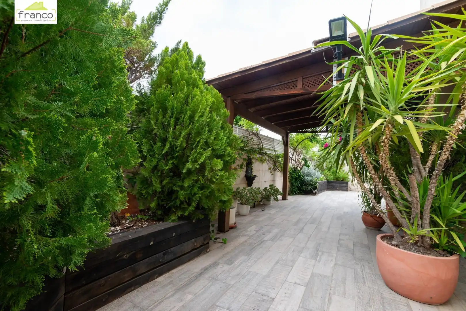 Terraza de Casa adosada en venta en Murcia con Aire acondicionado, Calefacción y Jardín privado