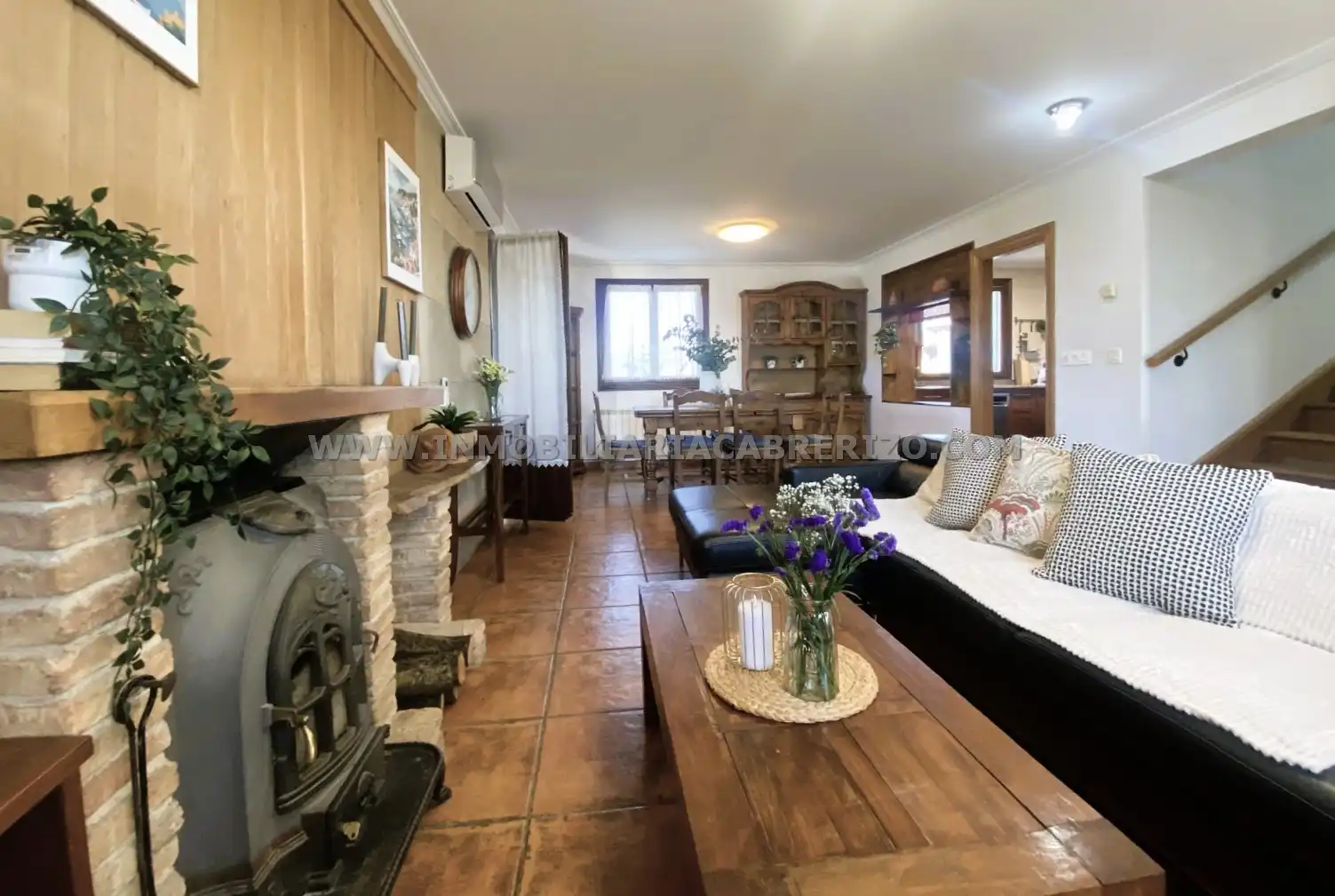 Sala de estar de Casa o chalet en venta en Olóriz / Oloritz con Aire acondicionado, Calefacción y Jardín privado