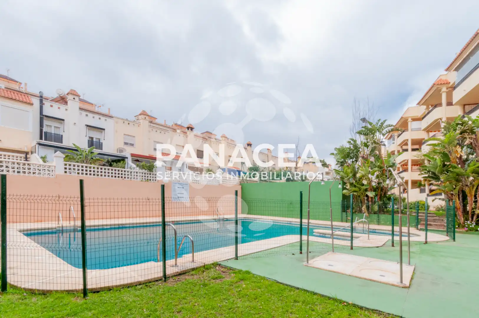 Garden of Flat for sale in Roquetas de Mar  with Balcony and Community pool