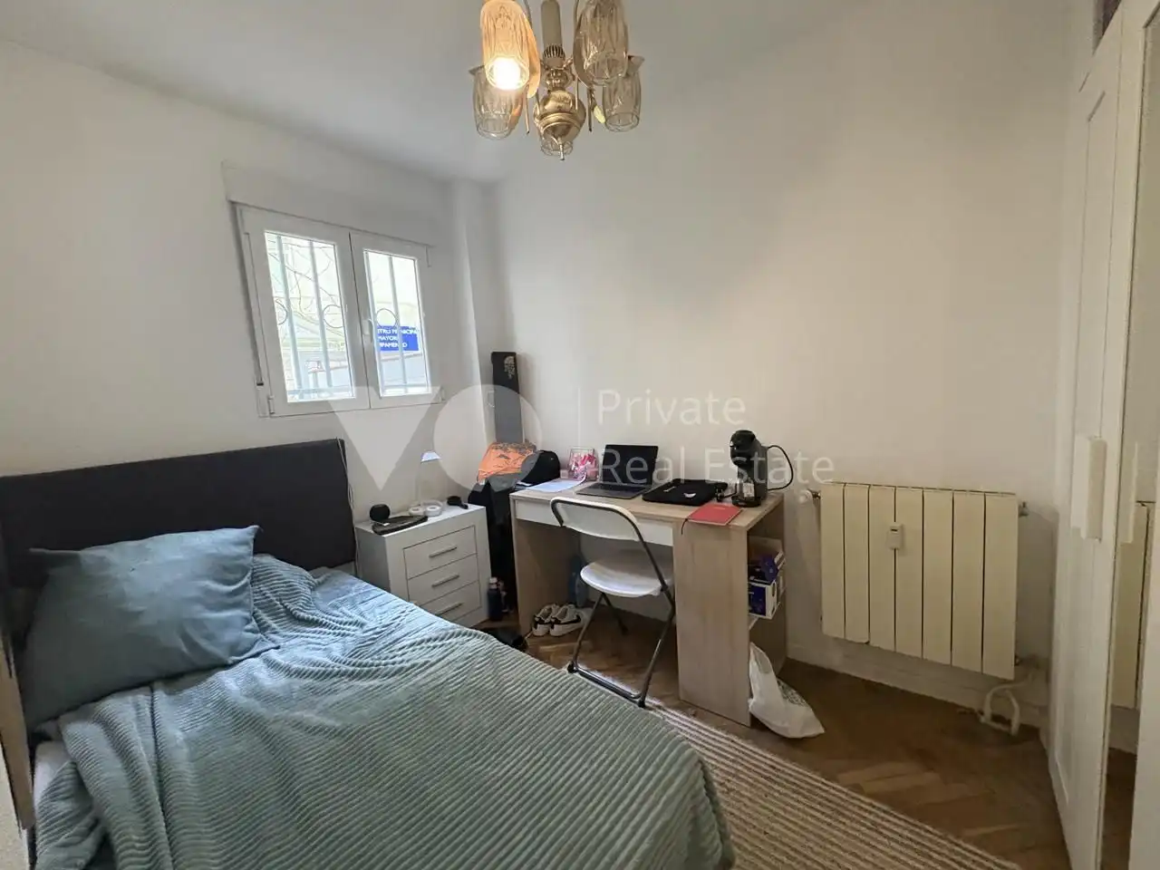 Bedroom of Ground floor for sale in Madrid  with Air Conditioner, Heating and Parquet flooring