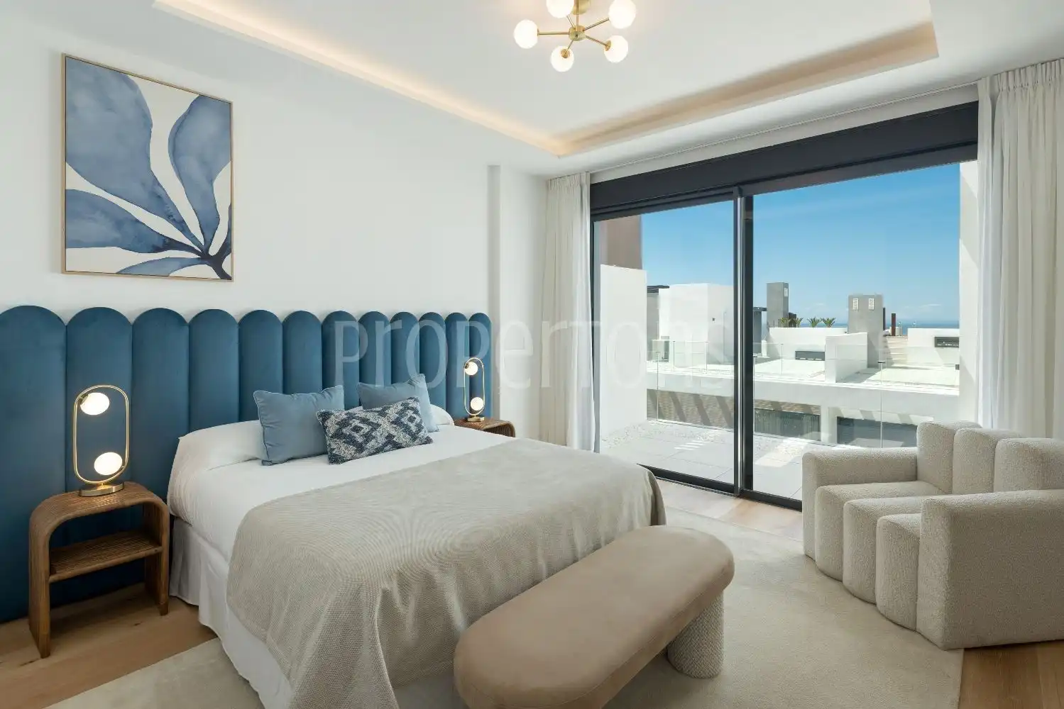 Dormitori de Casa adosada en venda en Marbella