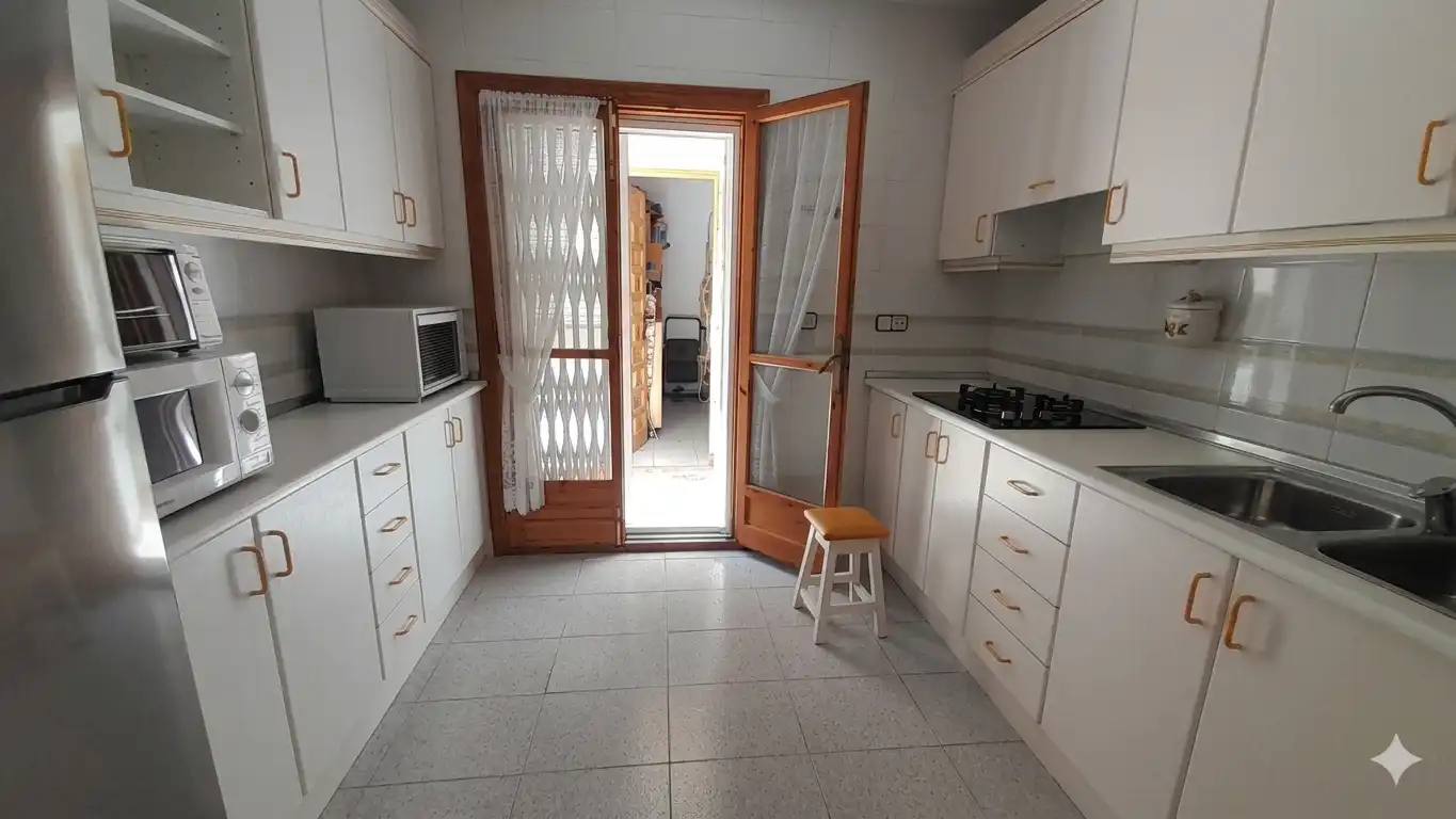 Kitchen of Houses for sale in Mazarrón  with Air Conditioner, Private garden and Swimming Pool
