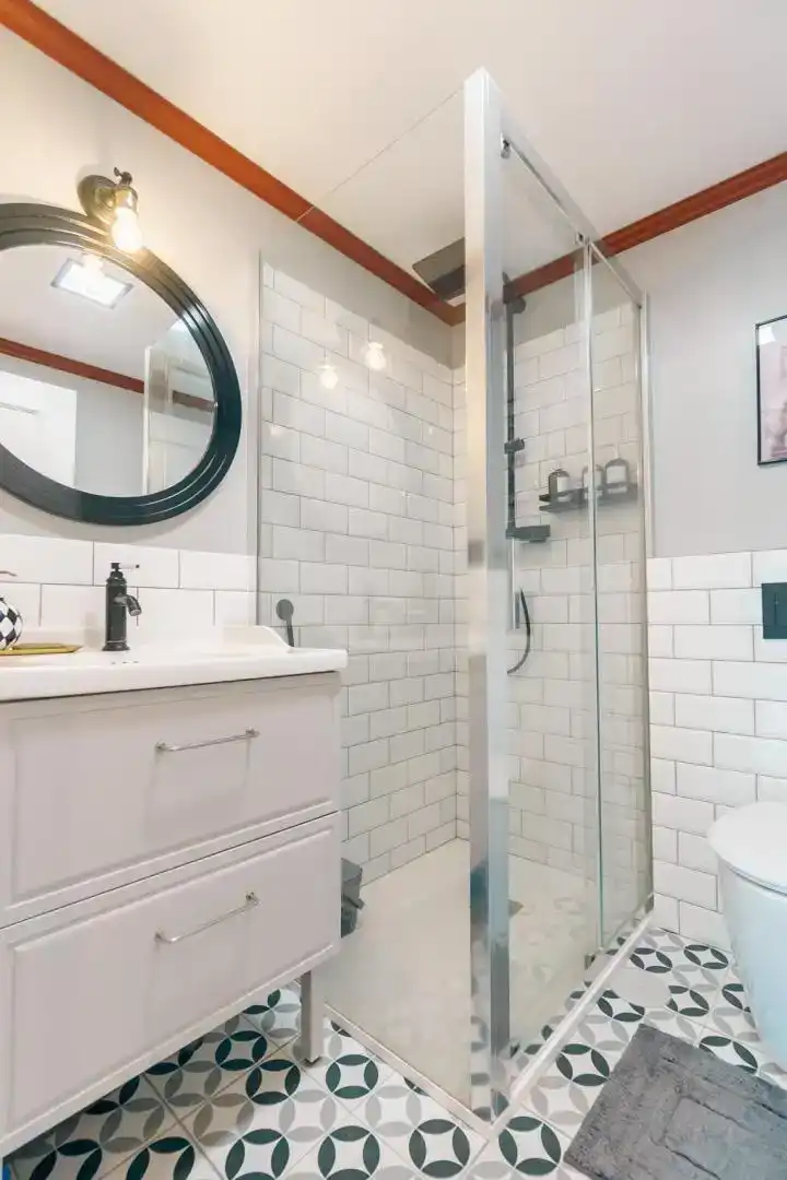 Badezimmer von Wohnungen zur Miete in L'Alfàs del Pi mit Klimaanlage und Schwimmbad