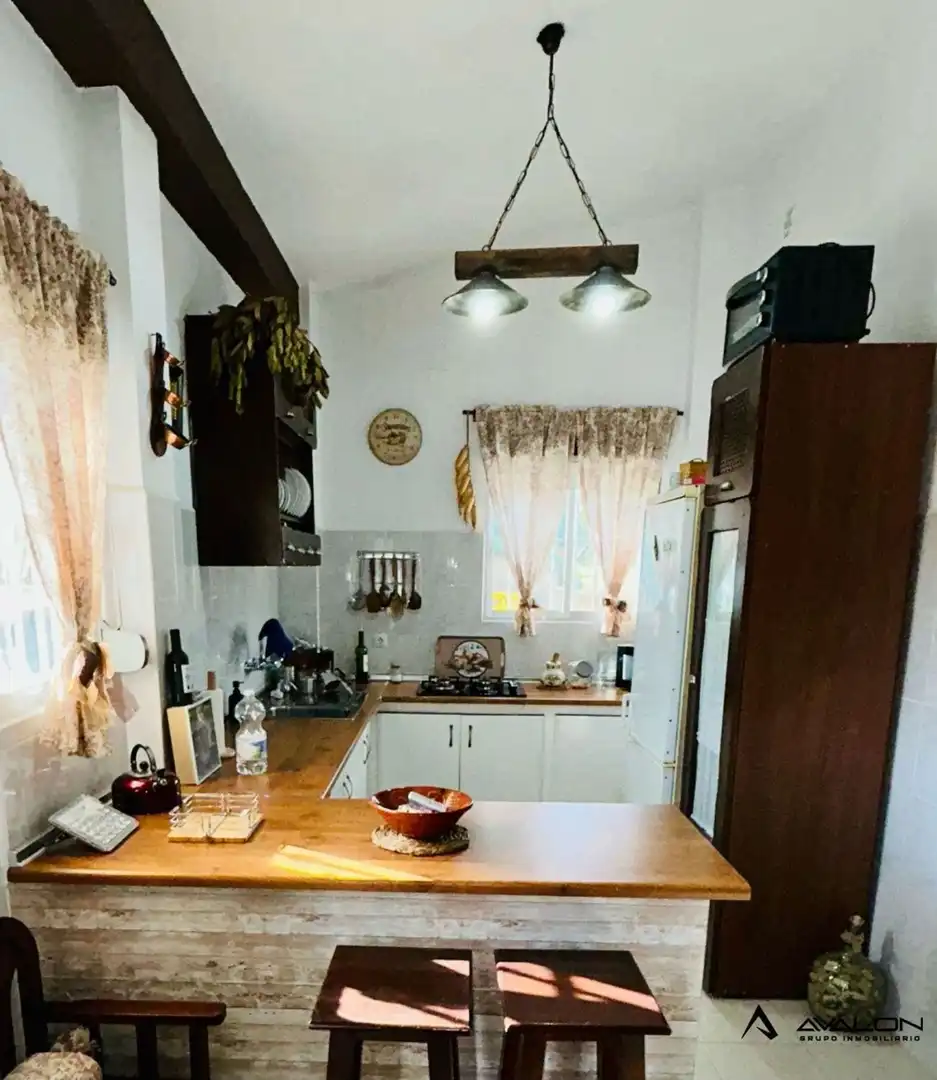 Cuina de Finca rústica en venda en Aljaraque amb Jardí privat, Terrassa i Traster