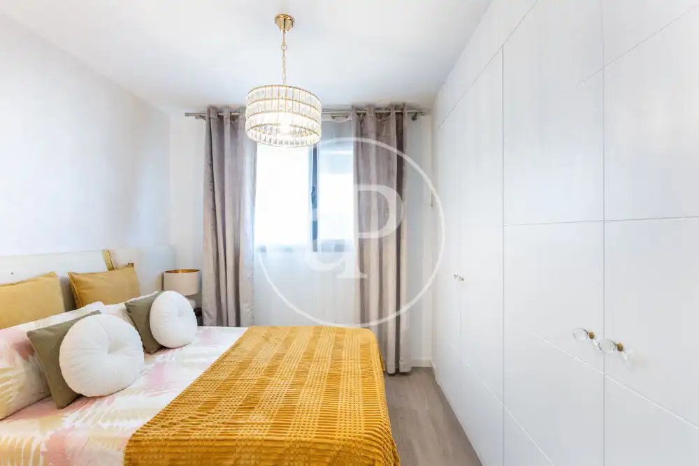 Schlafzimmer von Wohnung zum Verkauf in Valencia mit Klimaanlage, Heizung und Privatgarten