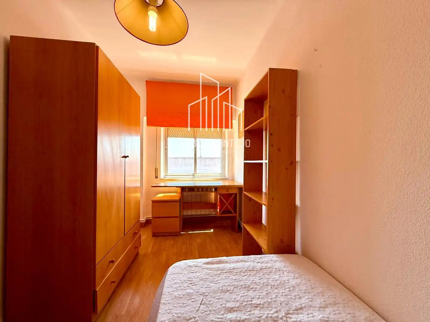 Bedroom of Flat for rent in Salamanca  with Heating, Terrace and Furnished