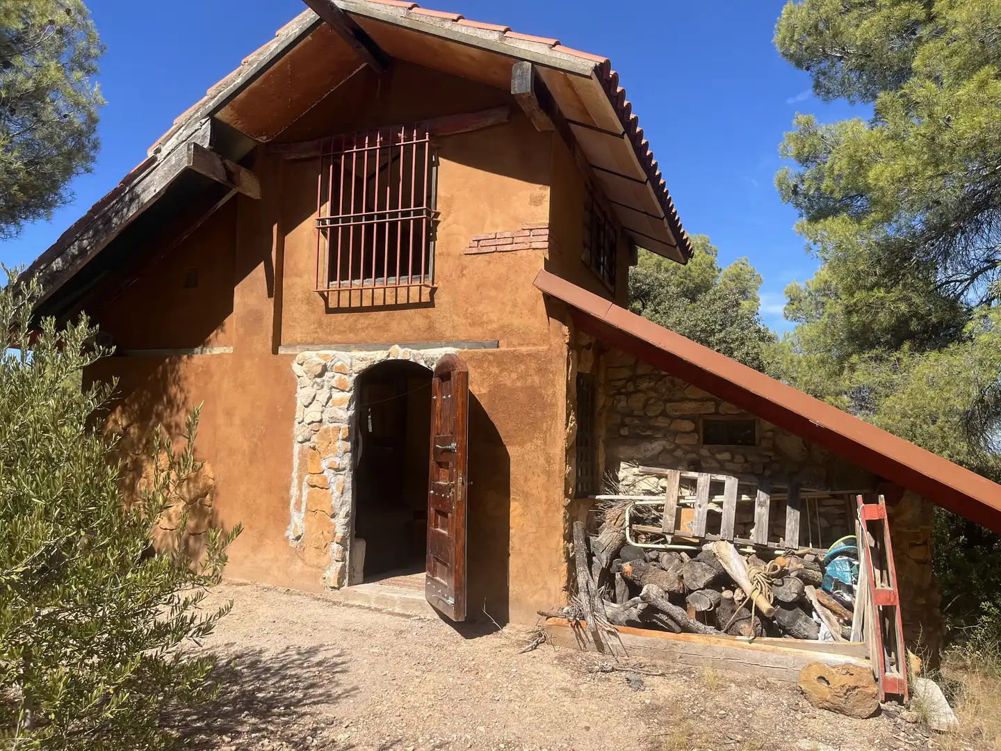 Vista exterior de Finca rústica en venta en La Pobla de Cérvoles, Lleida