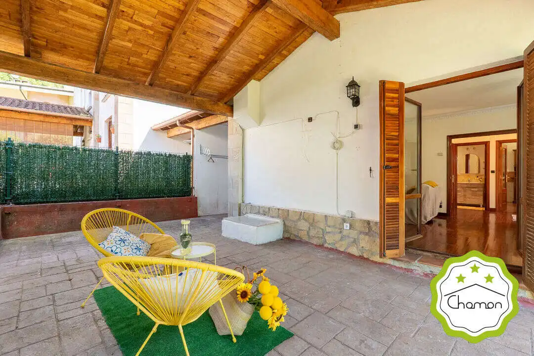Terrassa de Casa o xalet en venda en Zeberio amb Calefacció, Jardí privat i Traster